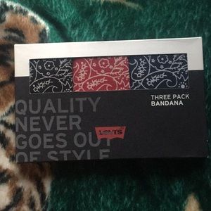 NWT Levis 3 pack bandana